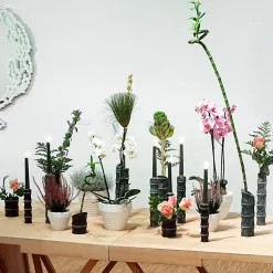 MMairo Portacandele Kadomatsu Verde Guatemala di Michele Chiossi