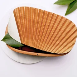 Portego Portagioie ovale Mini Portrait in legno di ciliegio