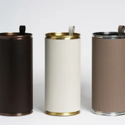 Pinetti Portaombrelli in pelle avorio