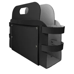 ADJ Style Portariviste in pelle nera