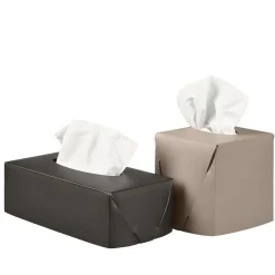 ADJ Style Portatovaglioli Cappuccino in pelle liscia di Ekaterina Borovkova