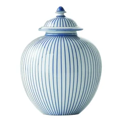 Le Porcellane Righe Blu Potiche