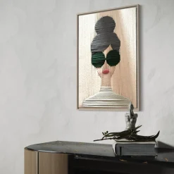 Kubel Design Ritratto Arazzo multicolore #3