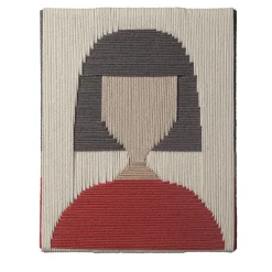 Kubel Design Ritratto arazzo multicolore #1