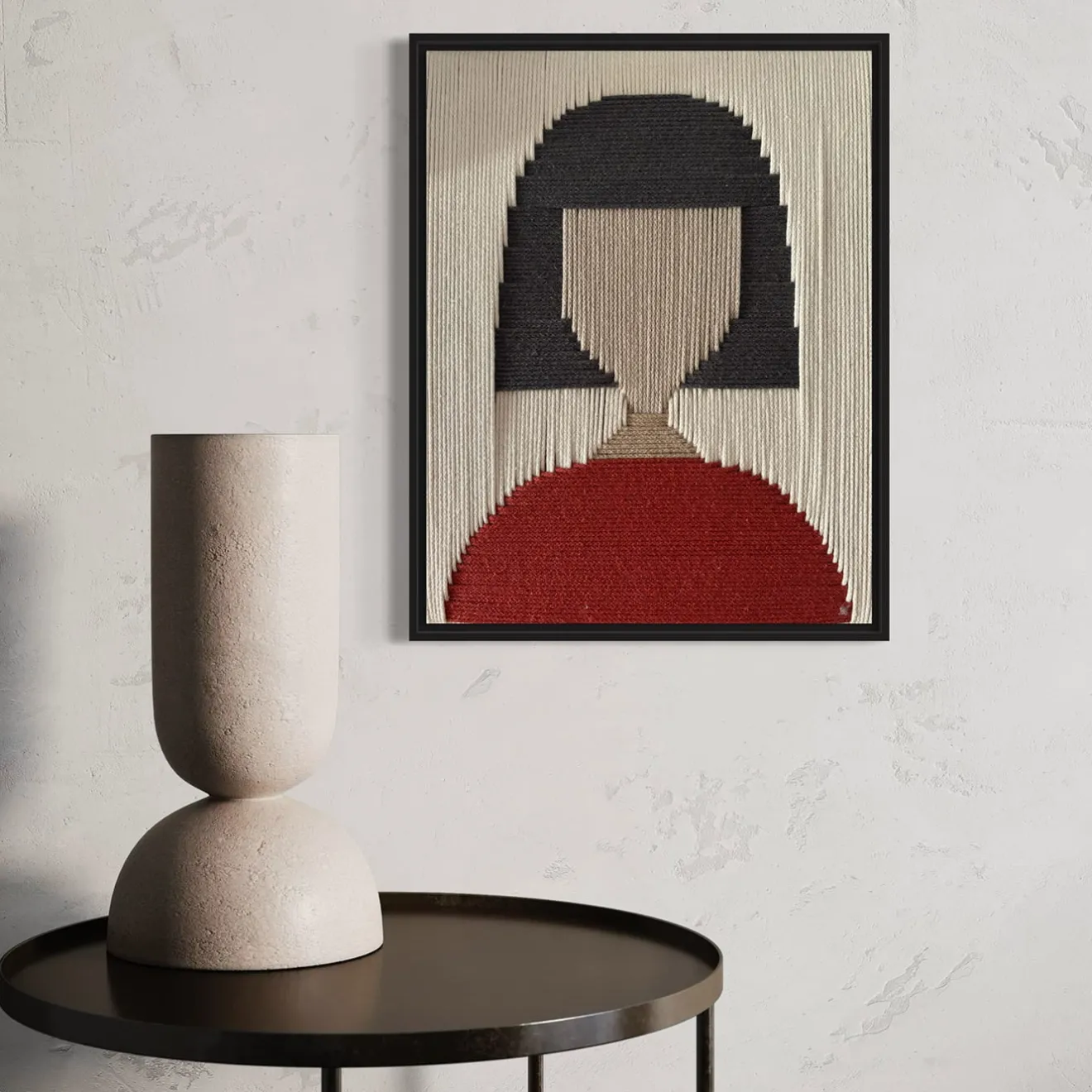 Kubel Design Ritratto arazzo multicolore #1