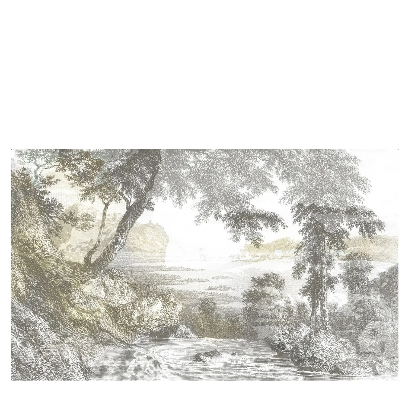 Officinarkitettura River Misto Panorama Carta da parati