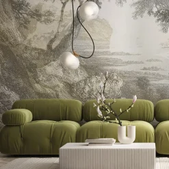 Officinarkitettura River Misto Panorama Carta da parati