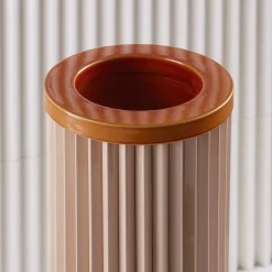 Mutina Rombini B VAso Marrone e Rosa di Ronan e Erwan Bouroullec