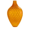 NasonMoretti Samarcanda Vaso decorativo alto arancione Balloton