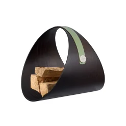 ADJ Style Scaffale per legna da ardere e riviste Ben Eucalyptus Wenge