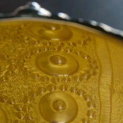 Petri Firenze Scatola d'argento con riccio di mare e coperchio di corallo