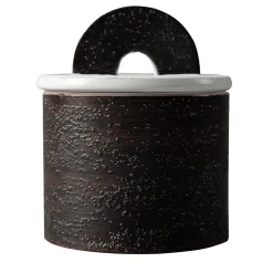 Bitossi Ceramiche Scatola Decorativa della Serie Tagliata di Aldo Londi