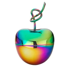 Ghidini 1961 Scatola Decorativa Grande Knotted Cherry In Ottone di Nika Zupanc