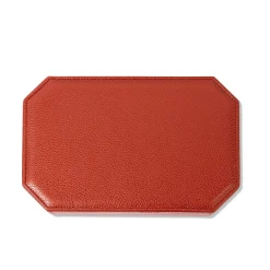 Cassigoli Scatola Del Monte 25 in Legno e Pelle Rosso Persiano