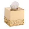 Villari SCATOLA HIROITO SQUARE TISSUE - ORO