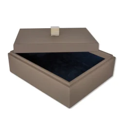 Cassigoli Scatola marrone con coperchio