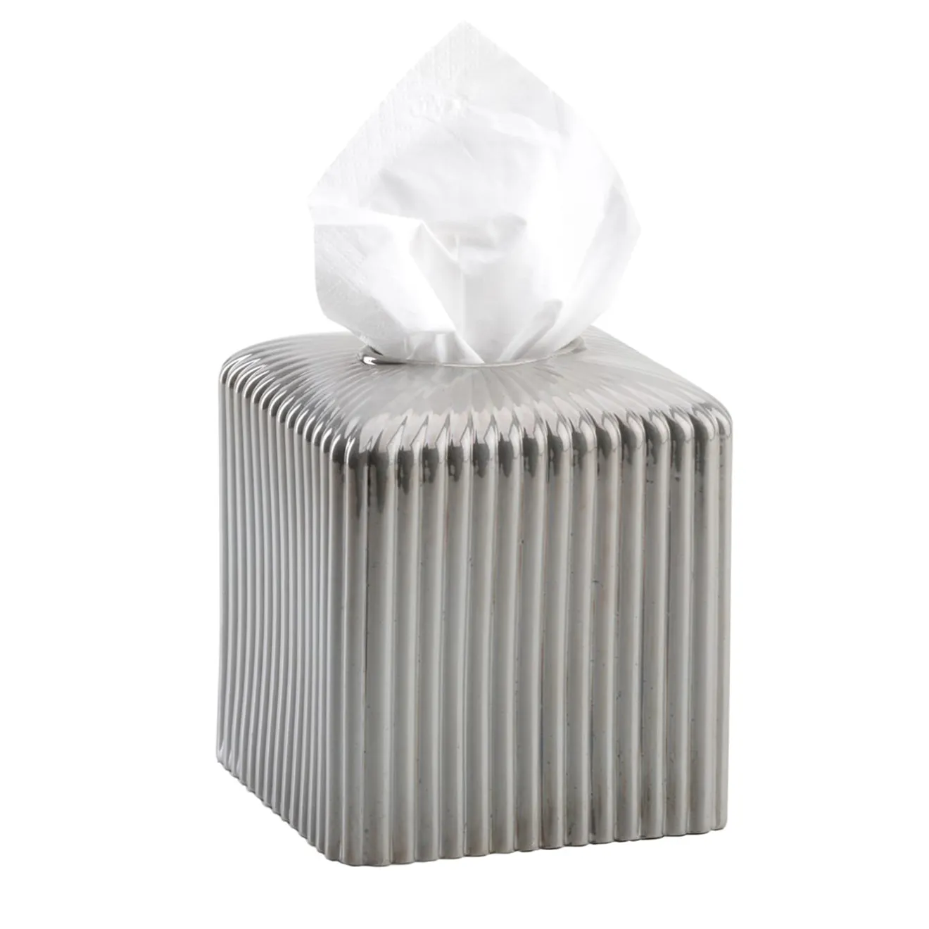 Villari SCATOLA PER FAZZOLETTI REVE D'UNE PRINCESSE - ARGENTO