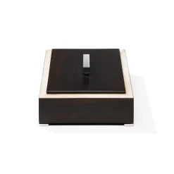 Arcahorn Scatola Rettangolare Selene Grande in Ebano Amara