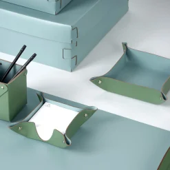 ADJ Style Scatola Snob in pelle blu chiaro #2