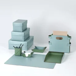 ADJ Style Scatola Snob in pelle blu chiaro #2