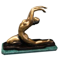 Fonderia Artistica Ruocco Scultura Ballerina Francese in Bronzo