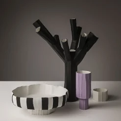 Paola Paronetto Scultura Bosco Corteccia E18/Nero