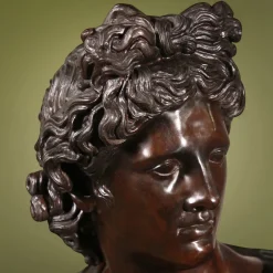 Fonderia Artistica Ruocco Scultura Busto Apollo in bronzo