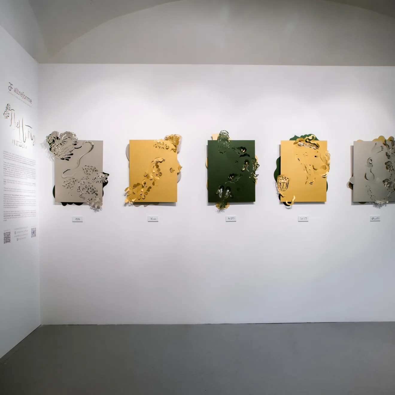 altreforme Scultura da parete Zefiro di Matteo Cibic