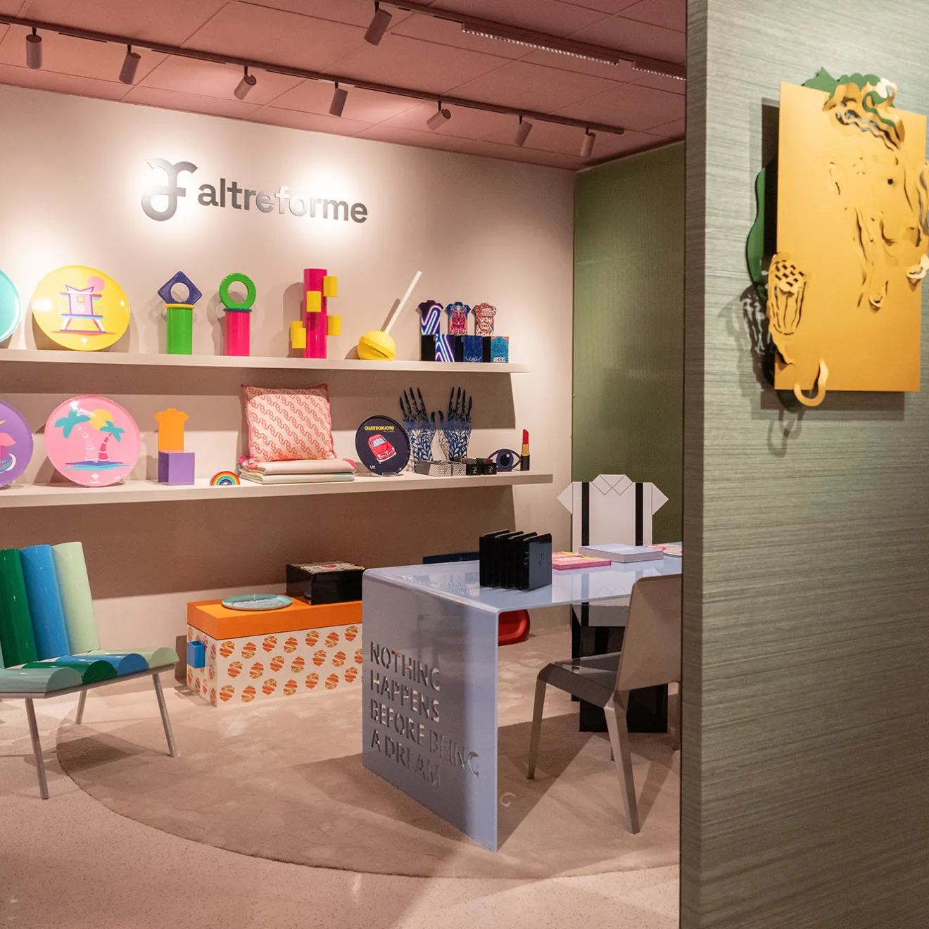 altreforme Scultura da parete Zefiro di Matteo Cibic