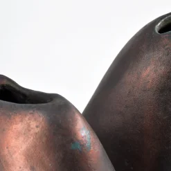 Design Center 1991 Scultura Decorativa in Ceramica Intreccio Silente di Nino Basso