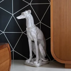 Ceramiche Ceccarelli Scultura di levriero