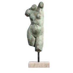 Fonderia Artistica Ruocco Scultura Dorso Donna Frammento piccolo in Bronzo