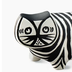 Bitossi Ceramiche Scultura Gatto Tigrato di Aldo Londi