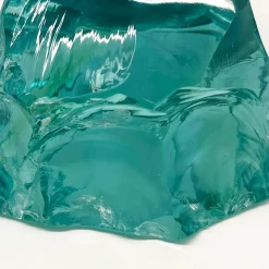 Ghirò Studio Scultura in cristallo fatta a mano a forma di vela