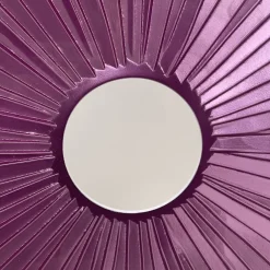 Ghirò Studio Scultura in cristallo viola Eye