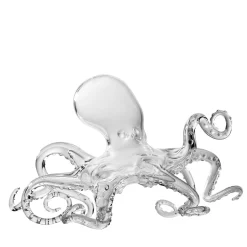 Simone Crestani Scultura in vetro soffiato a mano Polpo