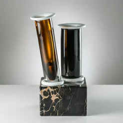 Venini Scultura Marito e Moglie di Ettore Sottsass