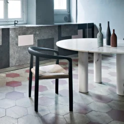 Salvatori Scultura Omaggio a Morandi in marmo cipollino