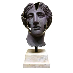 Fonderia Artistica Ruocco Scultura Testa di Venere Frammento in Bronzo