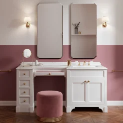 Devon&Devon Season Vanity Bianco puro e Calacatta Borghini