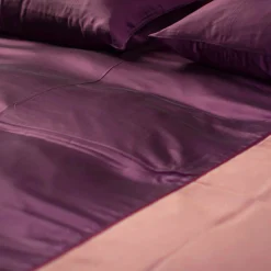 Alessandro Di Marco Set copripiumino - Rosa cipria Bordeaux