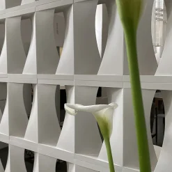 mg12 by Monica Geronimi Set di 15 Blocchi Brasilia in Gesso Bianco