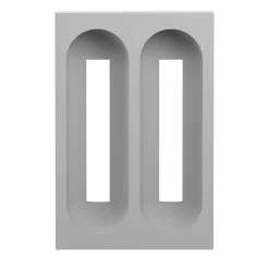 mg12 by Monica Geronimi Set di 15 Blocchi Caterina in Gesso Bianco