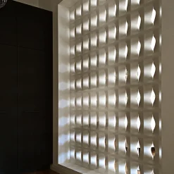 mg12 by Monica Geronimi Set di 15 Blocchi Leone in Gesso Bianco