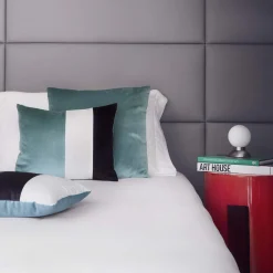 LO Decor Set di 2 cuscini tripli verde ottico