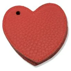 Cassigoli Set di 5 ornamenti per albero di Natale a forma di cuore