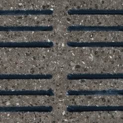 Ninefifty Set di 44 piastrelle blu e grigie Alfabeto di Margherita Rui