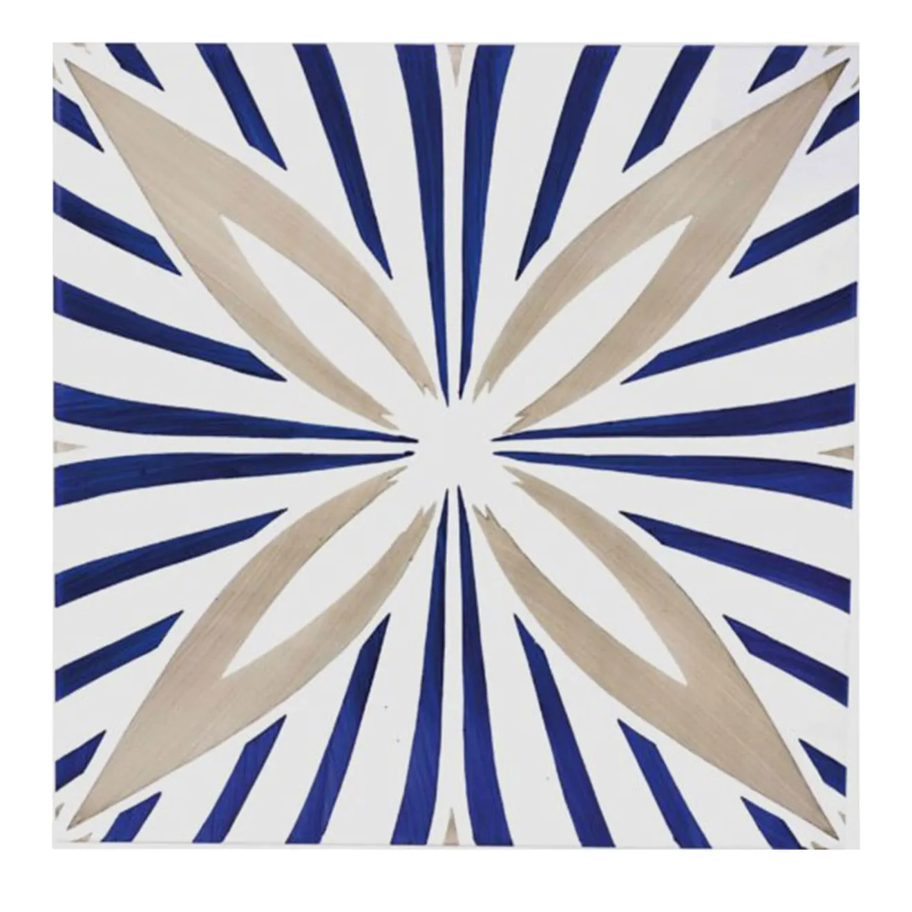 Ma.Vi. Ceramica Set di 6 piastrelle C12 positive di tipo 1 con stelle