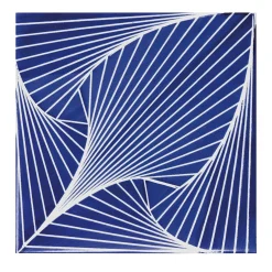 Ma.Vi. Ceramica Set di 25 piastrelle CeramicOp blu navy