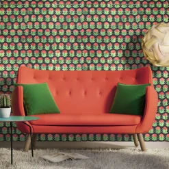 Studio Le Nid Set di 4 piastrelle Kimeya Cardo Green di Vincenzo Messina